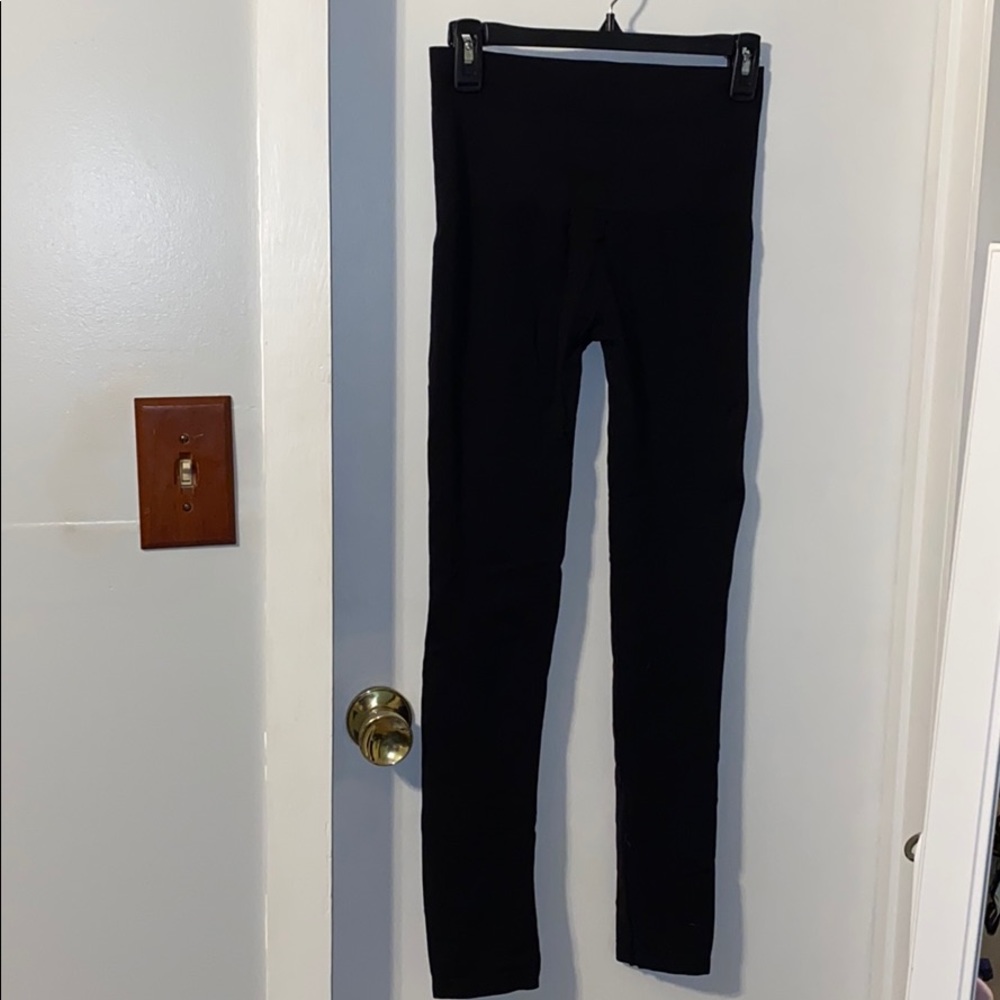 Black spanx tights.